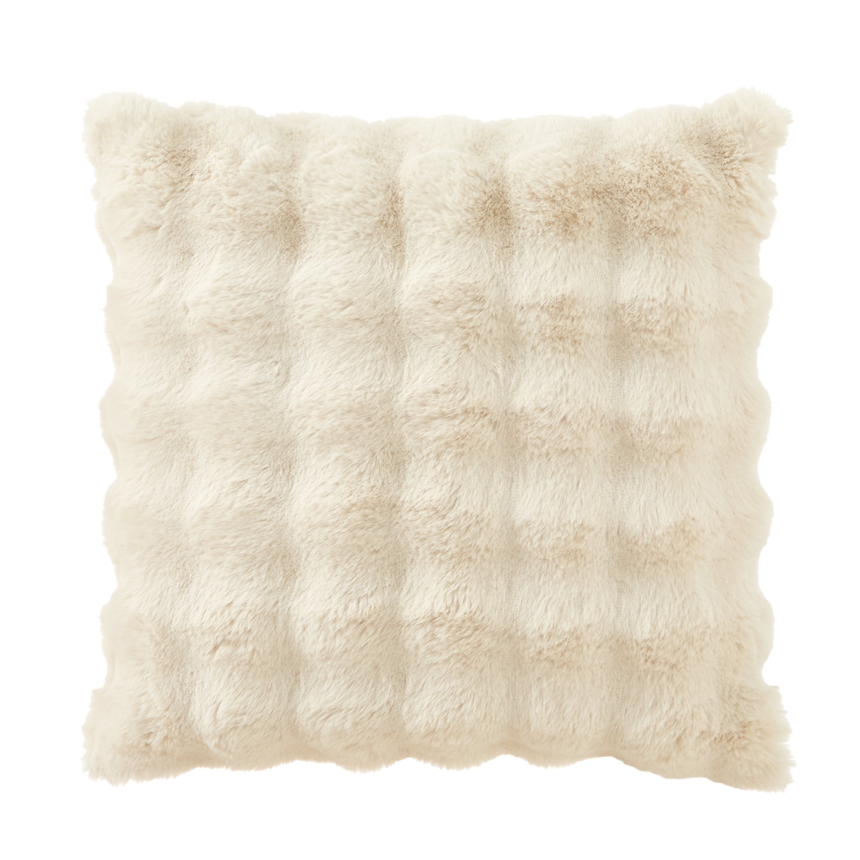 Better Homes & Garden 22" x 22" Bubble Fur Decorative Throw Pillow For Adult